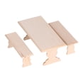 thumbnail image 2 of Domqga 1:12 Dining Table, Dollhouse Dining Table Desks Decorations For Children For Photography Prop For Miniature Dollhouse For Room Box For House Model, 2 of 8