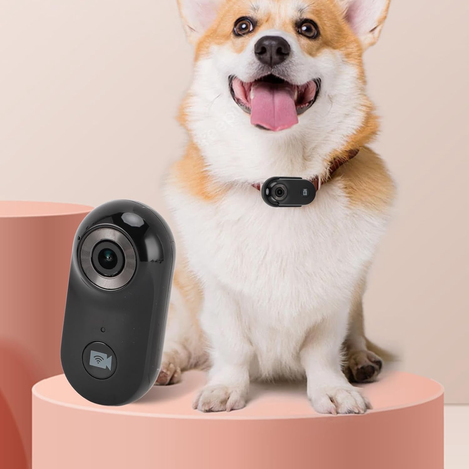 64G Mini Body Camera, Wearable Action Body Cam with Audio & Video- Thumb Hands Free Waterproof Recording Wearable Cameras - for Vlogging, Cycling, Travel & Work