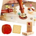 thumbnail image 4 of WDOplteas Creative Fire Paint Head Classic Vintage Stamps Head para Regalo (azulejo), 4 of 9