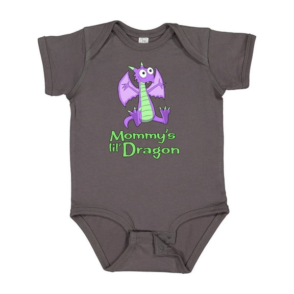 Inktastic Mommy's Lil' Dragon Boys or Girls Baby Bodysuit