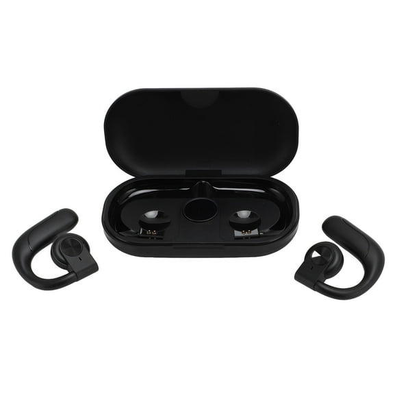 Open Ear Headphones, Bone Conduction Earbuds Subwoofer with Charging Case for Exercise