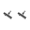 thumbnail image 2 of Transemion Aluminum Alloy Easy-to-Clean Waterfall Kitchen Modern Wide Application Spray Proof silver 2Set, 2 of 6