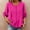 603#Hot Pink, variant on Boho Tops for Women Linen Cotton Embroidered Peasant Blouses Lightweight Breathable Shirts Loose Summer Clothing Light Purple XL