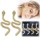 thumbnail image 1 of Pendientes largos en forma de agua con personalidad femenina exagerada Pendientes y aretes versátiles en forma de S completa, 1 of 5