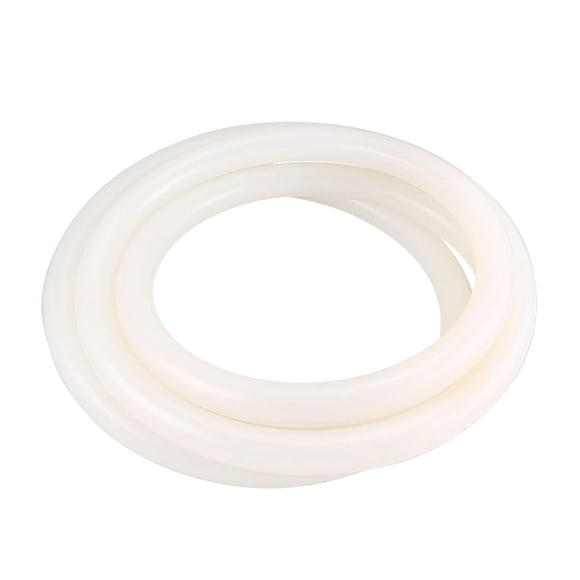 Tubo de silicona 8mm ID X 14mm OD 3.28 pies manguera de goma de silicona flexible translúcida para transferencia de bomba de agua y aire