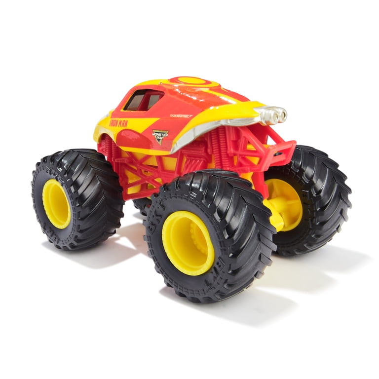 Monster Jam, Marvel Official Iron Man Monster Truck, Die-Cast