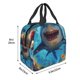 thumbnail image 3 of Fotbe Colorful Underwater Shark Bolsa Térmica con Estampado y Forro de Aluminio Grueso Bolsa de Almuerzo con Bolsillo Frontal para Hombres y Mujeres, Ideal para Trabajo, Escuela, 3 of 8