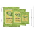thumbnail image 3 of Darling Souvenir Green Twins Baby Shower Party Supplies Favor BagsÂ&nbsp;Drawstring PouchesÂ&nbsp;15 Pieces, 3 of 5