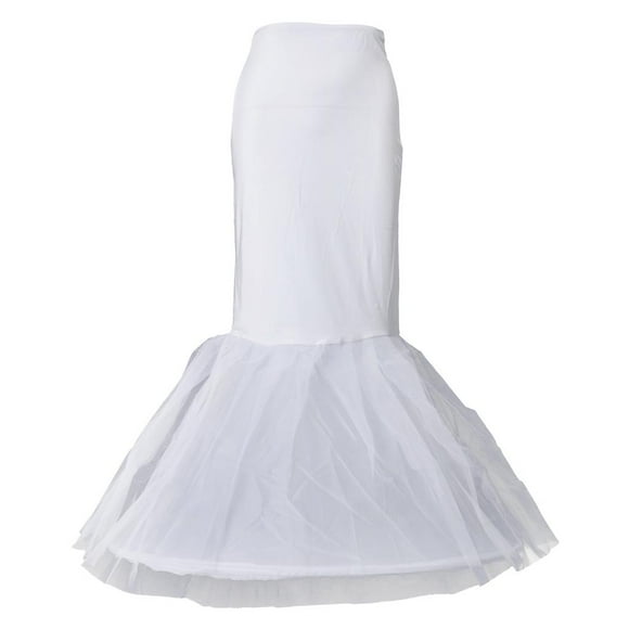 Novia Sirena Trompeta Enagua Crinolina Slip 110 Cm