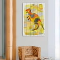 thumbnail image 6 of Marmont Hill "Dinosaur 1" by Yolanta Gawlik Painting Print on White Wood, 6 of 7