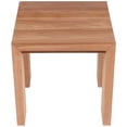 thumbnail image 4 of Meridian Furniture Tulum Natural Teak Outdoor End Table, 4 of 7