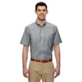 thumbnail image 1 of Harriton Oxford à Manches Courtes pour Hommes avec Protection Anti-Taches, 1 of 3