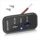 thumbnail image 2 of 3X Cargador de Salida USB de 3 Puertos de 12 V, PD3.0 Tipo C, QC 3.0 USB A y Adaptador de Enchufe de Cargador Rápido USB A de 2,4 A para Coche Marino, 2 of 8