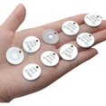 thumbnail image 5 of 50pcs Inspirational Words Charm Antique Silver Flat Message Pendants Jewelry Findings Making Accessory for Crafting Necklace Bracelet, 5 of 5