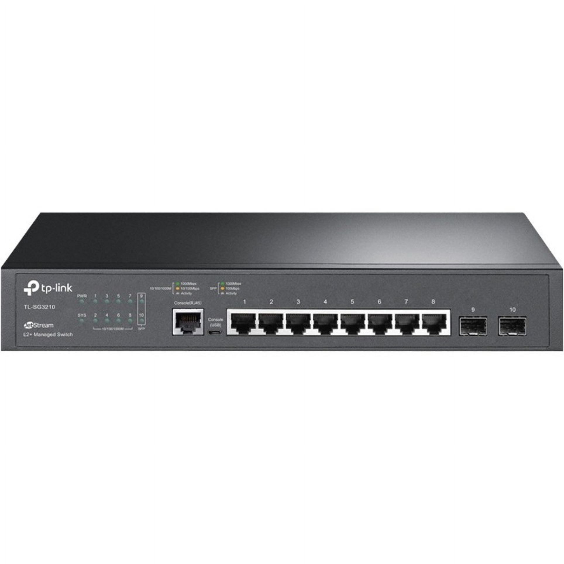 TP-Link TL-SX1008 | 8 Port 10G Ethernet Switch | Plug & Play