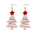 thumbnail image 2 of onlyliua Ofertas Pendientes Navideños para Mujer Pendientes Navideños Pendientes Festivales Decoración de Árbol de Navidad Acrílico Joyas Navideñas, 2 of 3