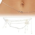 thumbnail image 6 of Segolike Waist Chain Belts, Waist Jewelry, Multi -layer, Adjustable, Summer, Boho, for Party Dresses, Trendy for Women, Abdominal Chain for Women Flower, 6 of 8