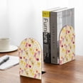thumbnail image 5 of Picia Rabbit And Balloon Pattern Wood Bookends for Shelves,Non-slip Bookends, Heavy Duty Wooden Bookend Support,1 Pair, 5 of 8