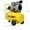 Yellow#4, variant on Cordless Drill 1.5HP Silent Oil-Free Air Compressor 8 Gallon, Oil-Free, Electric Shop Air Compressor Portable,Lightweight with Wheels, 70 dBA Noise Level, with Automatic Drain Valve,Yellow,Power Dril
