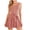 Pink, variant on Staron Summer Jumpsuits for Women Casual One Shoulder Sleeveless Solid Short Romper Party Vacation Fashion Jumpsuit, Black XL