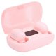 thumbnail image 2 of Écouteurs intra-auriculaires binauraux sans fil Bluetooth 5.0 à affichage numérique L21Pro, casque de sport (rose), 2 of 4