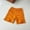 Orange, variant on NAISIBABY Girls Boys Shorts, Elastic Waist Soft Comfy Lightweight Cotton Casual Shorts Blue 3-4T