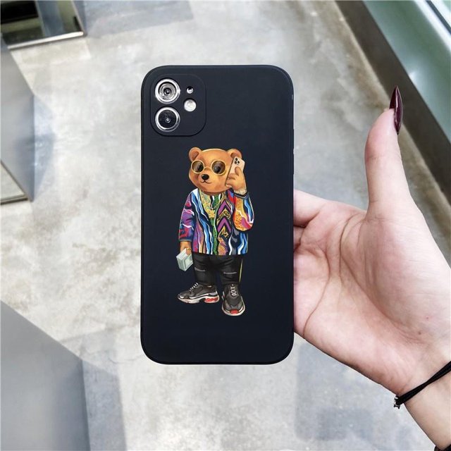Funda De Silicona Para Iphone Plus Mini X 11 6 8 14 12 6s 13 Max 7 XR XS Pro TPU Recta Gao Jiahui unisex