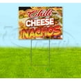thumbnail image 1 of Chili Cheese Nachos (18" x 24") Yard Sign, Includes Metal Step Stake, 1 of 6