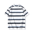 thumbnail image 1 of XDZJLR T-Shirts pour Hommes Été Quotidien Maison Rue Décontracté Manches Courtes Tops Amples Décontractés, 1 of 3
