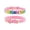 Pink, variant on VMWMSSR Rainbow Dog Collar Adjustable Soft Bling Pet Collar Sparkly Pride Rainbow Neck Strap For Small Medium Dogs Lightweight Pet Walking Collar For Daily Outdoor Walk(Red-M)