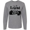 thumbnail image 3 of Inktastic Legend Known As Opa Long Sleeve T-Shirt, 3 of 5