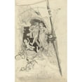 thumbnail image 3 of Eugen Napoleon Neureuther 11x14 Black Modern Framed Museum Art Print Titled - The Happy Squire and His Bride (1840s), 3 of 5