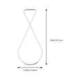 thumbnail image 2 of FUTUREORYY 60Set Steel Ceiling Clips for Hanging Classroom T-shaped Practical Design, 2 of 8