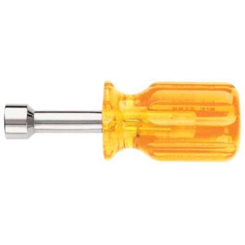 Klein Tools Vaco Stubby Nut Drivers, 5/16 in, 3 3/4 in Overall L 1 EA