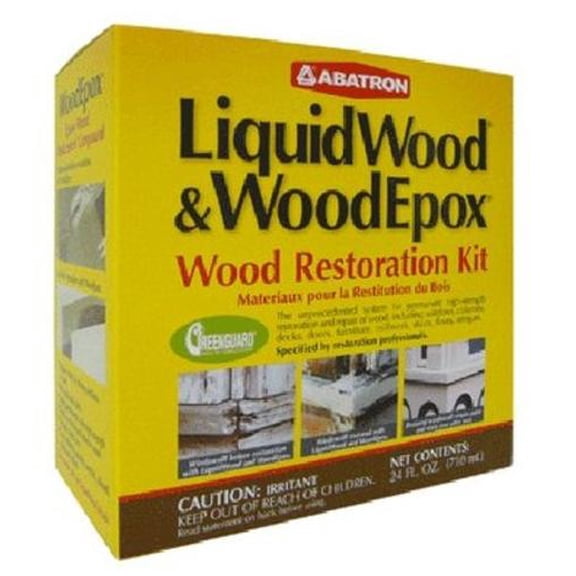 Abatron WRK60R Wood Restoration Kit, 24 Oz, Each