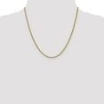 thumbnail image 2 of 14K Yellow Gold Spiga (Wheat) chain 22 in 2.1 mm 2.1mm, 2 of 5