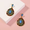 thumbnail image 4 of TIHLMK Earring for Women Occident Vintage Jewelry Bohemian Style Luxury Drop Earrings, 4 of 6