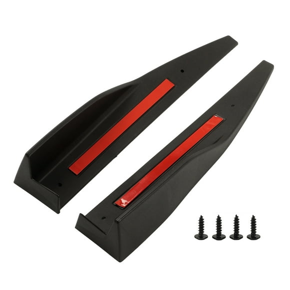 2pcs Side Skirt Spoiler Left Right Wing Panel Body Kit Replacement for Ford Mustang Roush 2015‑2019