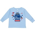 thumbnail image 3 of Inktastic Robot Brother Boys Long Sleeve Toddler T-Shirt, 3 of 5