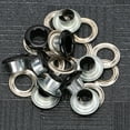 thumbnail image 4 of Eyelet Button, Eyelet Buckle,  Easy To Use Metallic Grommet Handicraft For DIY Craft Black,White, 4 of 8