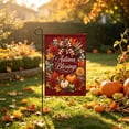 thumbnail image 3 of Darzheoy Thanksgiving Garden Flag, Double-Sided Fall Seasonal Banner, Flagpole Yard Display Accent, Thanksgiving Decorations Outdoor for Yard Patio Lawn, 3 of 4
