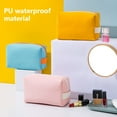 thumbnail image 1 of Neinkie Makeup Bag High Capacity Waterproof Portable Mini Candy Color Women Travel Cosmetic Bag for Daily Use, 1 of 9