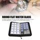 thumbnail image 5 of Mira la Lente de Cristal de Zafiro de Vidrio, Vaso de Reloj Plano Redondo de 13-40 mm 55pcs para relajeros, 5 of 7