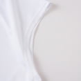 thumbnail image 6 of Men's Solid Crew Neck Wide Shoulder Mesh Sleeveless Tank Top, Breathable Casual Summer Athletic Muscle Gym Vest White, 6 of 8