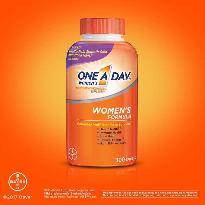 One A Day Women's Multivitamin, 300 Tablets