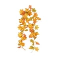 thumbnail image 2 of Deeceymbur 66.93 Inch Realistic Maple Leaf Vines Garland Autumn Fall Decor with Multicolor Leaves for Halloween Thanksgiving Party, 2 of 3