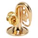 thumbnail image 5 of Broche Musical En Miniatura, Modelo De Trompa En Miniatura, Protección Contra El óxido, Exquisito Dorado Para Amantes De La Música Para Fiestas, 5 of 7
