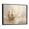 thumbnail image 2 of Designart "Maritime Adventure" Sailing Floater Framed Wall Art Prints, 2 of 5
