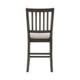 thumbnail image 5 of Willow Creek Distressed Slatback Upholstered Counter Stool (Set of 2), 5 of 8