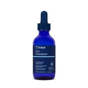 Trace Minerals Ionic Potassium - Liquid Potassium Supplement for Healthy Brain & Muscle Function - Nerve Support - Easy Absorption - Vegan - Non-GMO - Unflavored - 2 fl oz (32 Servings)
